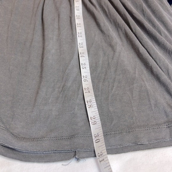 Urban Outfitters Ruffle Babydoll Frock Gray oversized Dress Size S - Picture 8 of 8